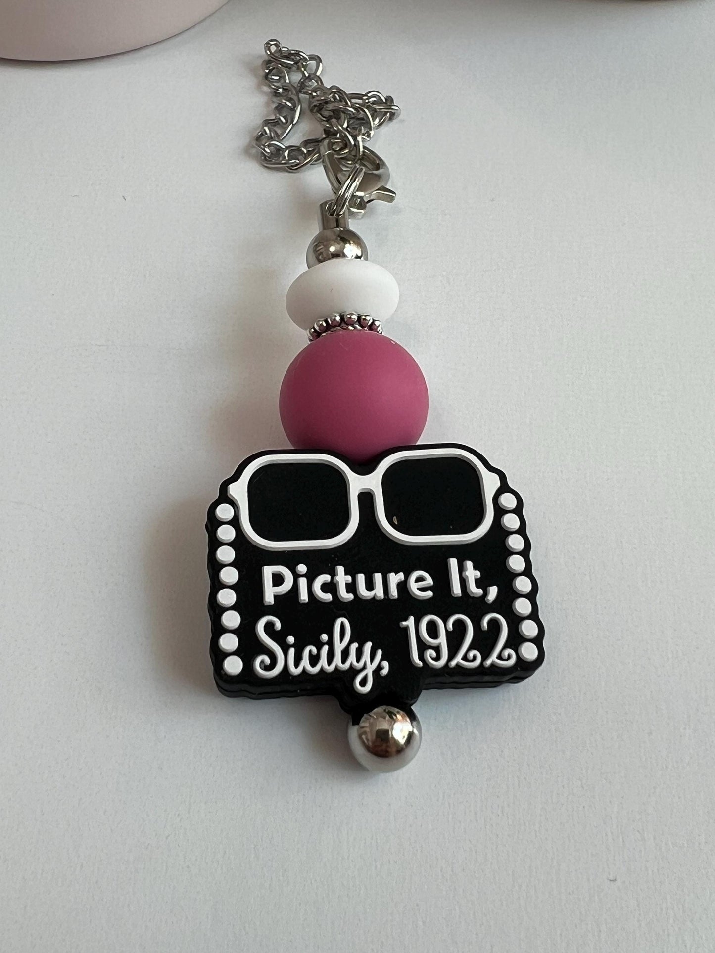 Golden Girls Stanley/Bogg Bag Charm: "Picture It, Stay Golden"