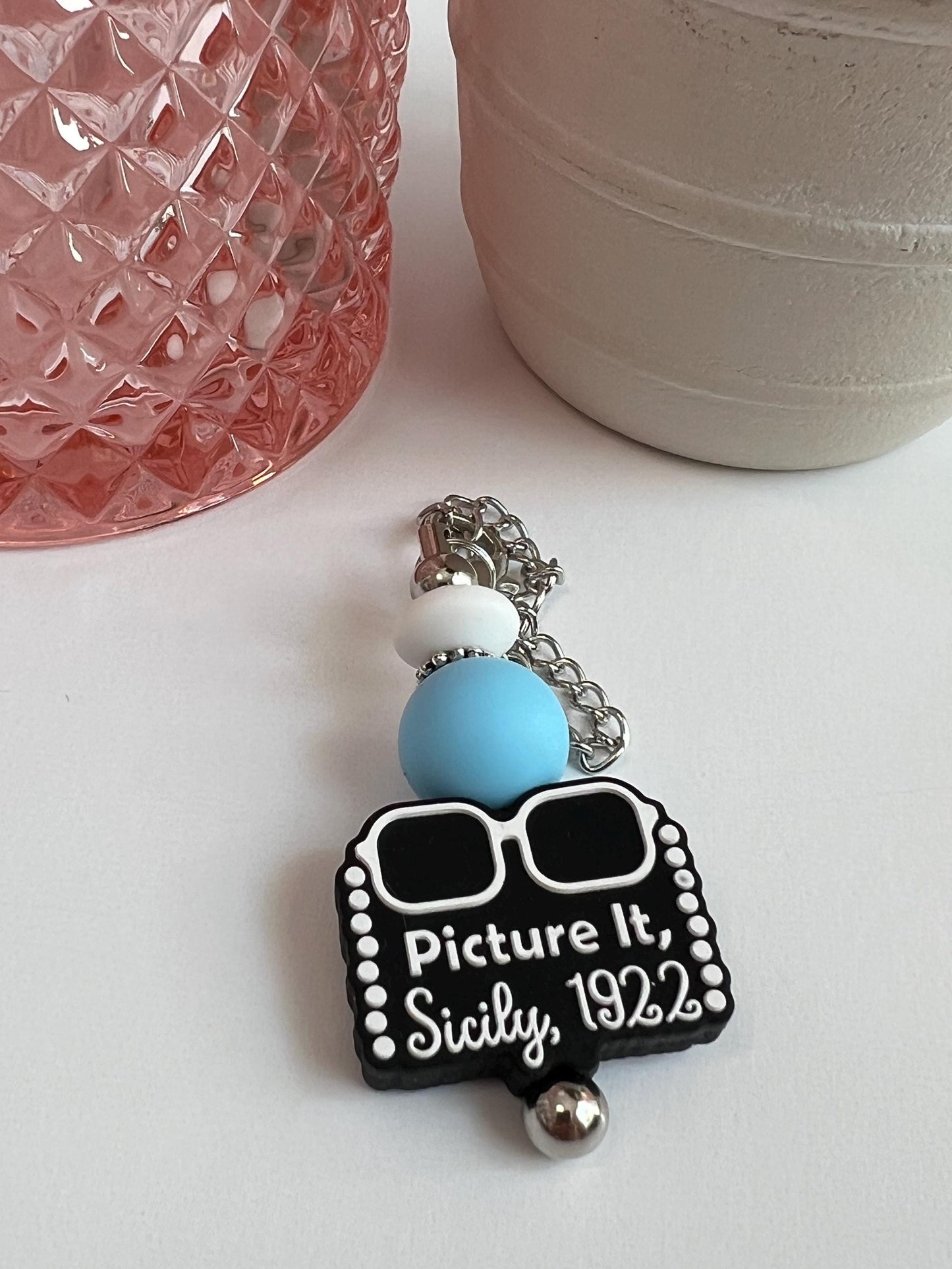 Golden Girls Stanley/Bogg Bag Charm: "Picture It, Stay Golden"