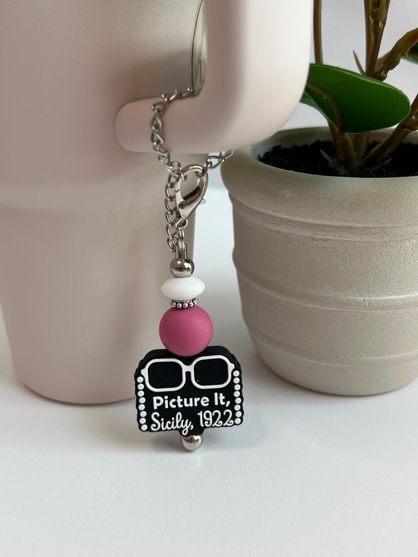 Golden Girls Stanley/Bogg Bag Charm: "Picture It, Stay Golden"