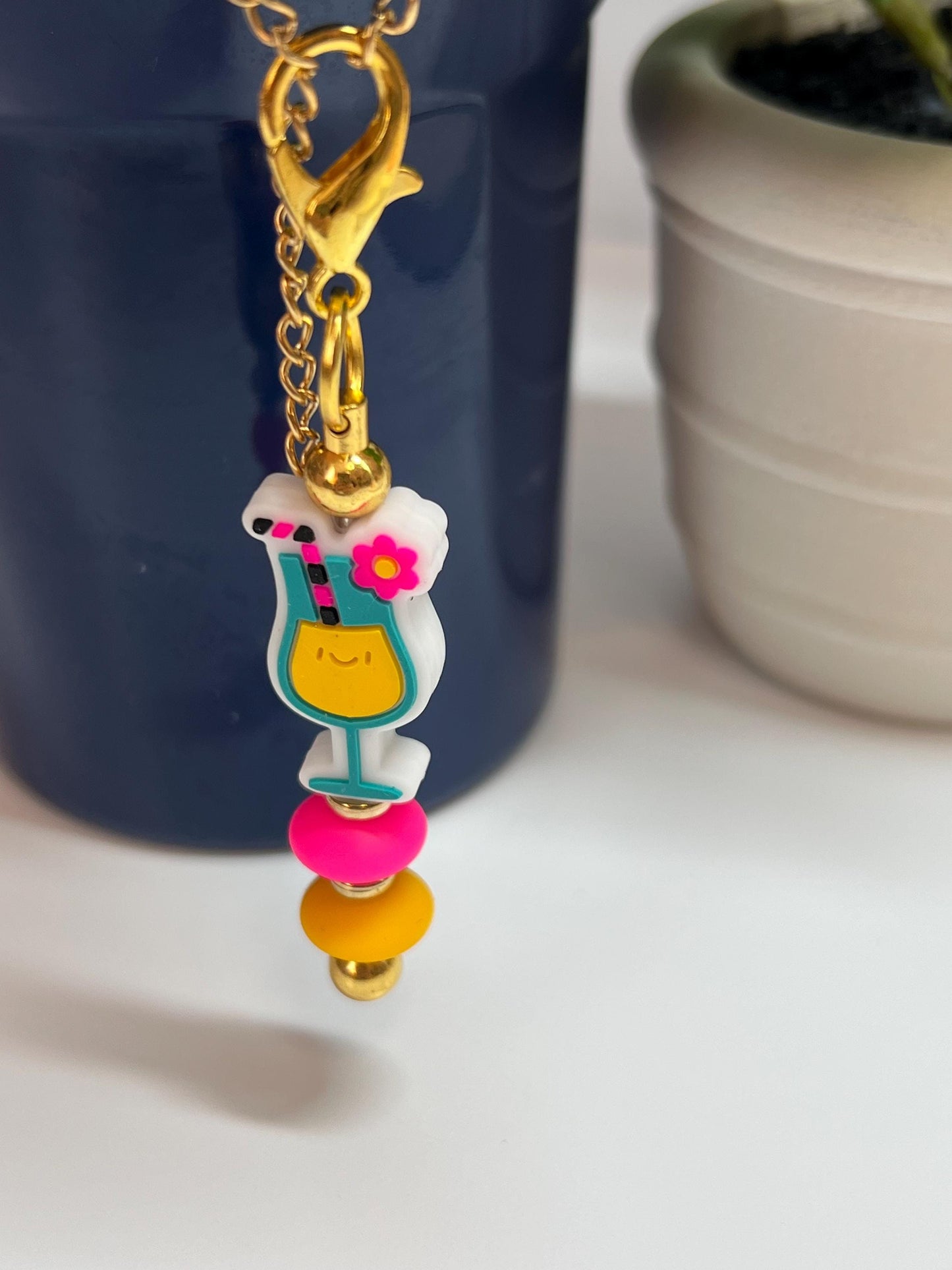 Cup Tumbler Charm: Stanley/Bogg Bag Accessory, Cocktail Decoration