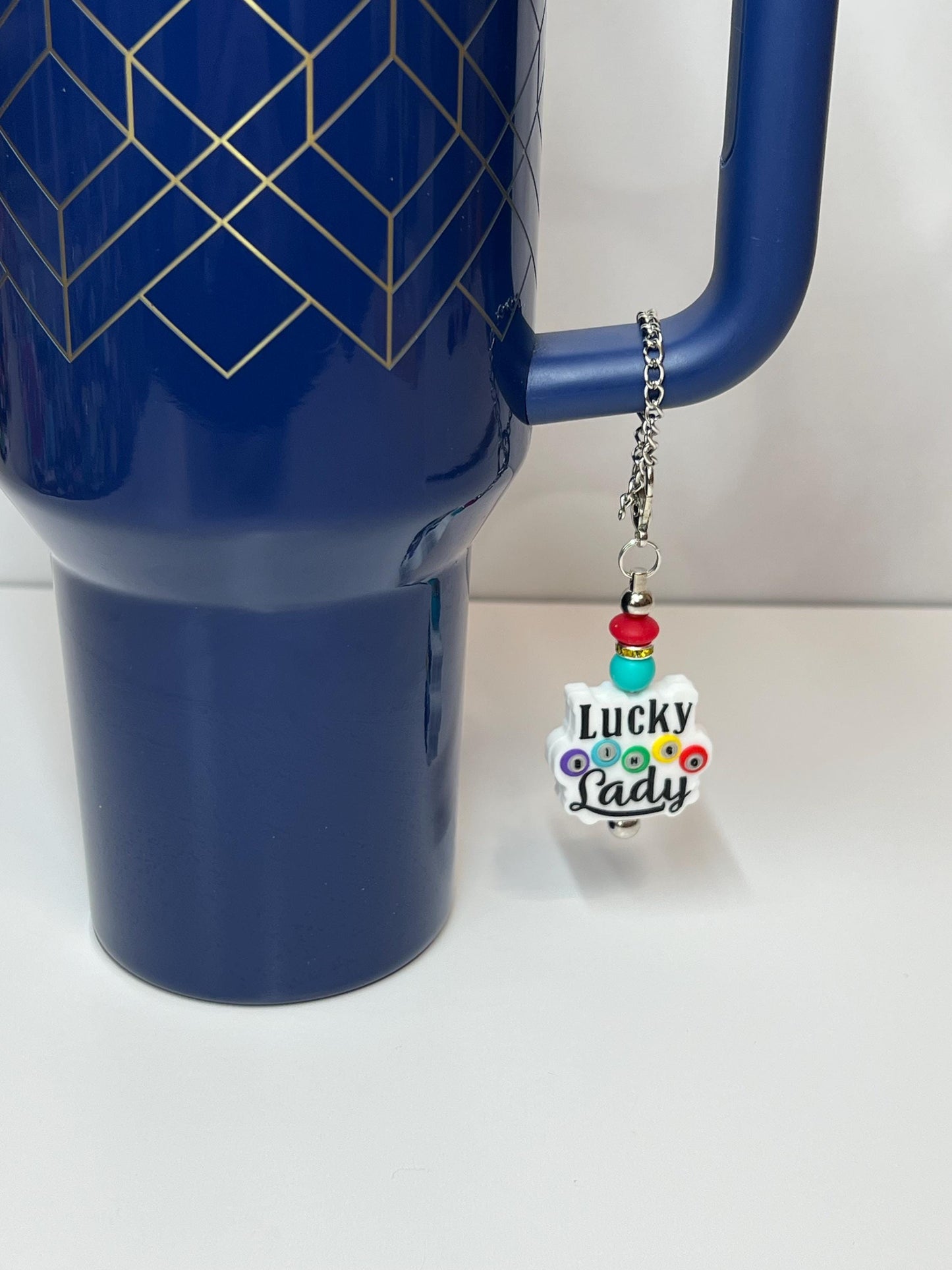 Bingo - Lucky Lady Stanley/Bogg Bag Charm: Tumbler/Purse Accessory