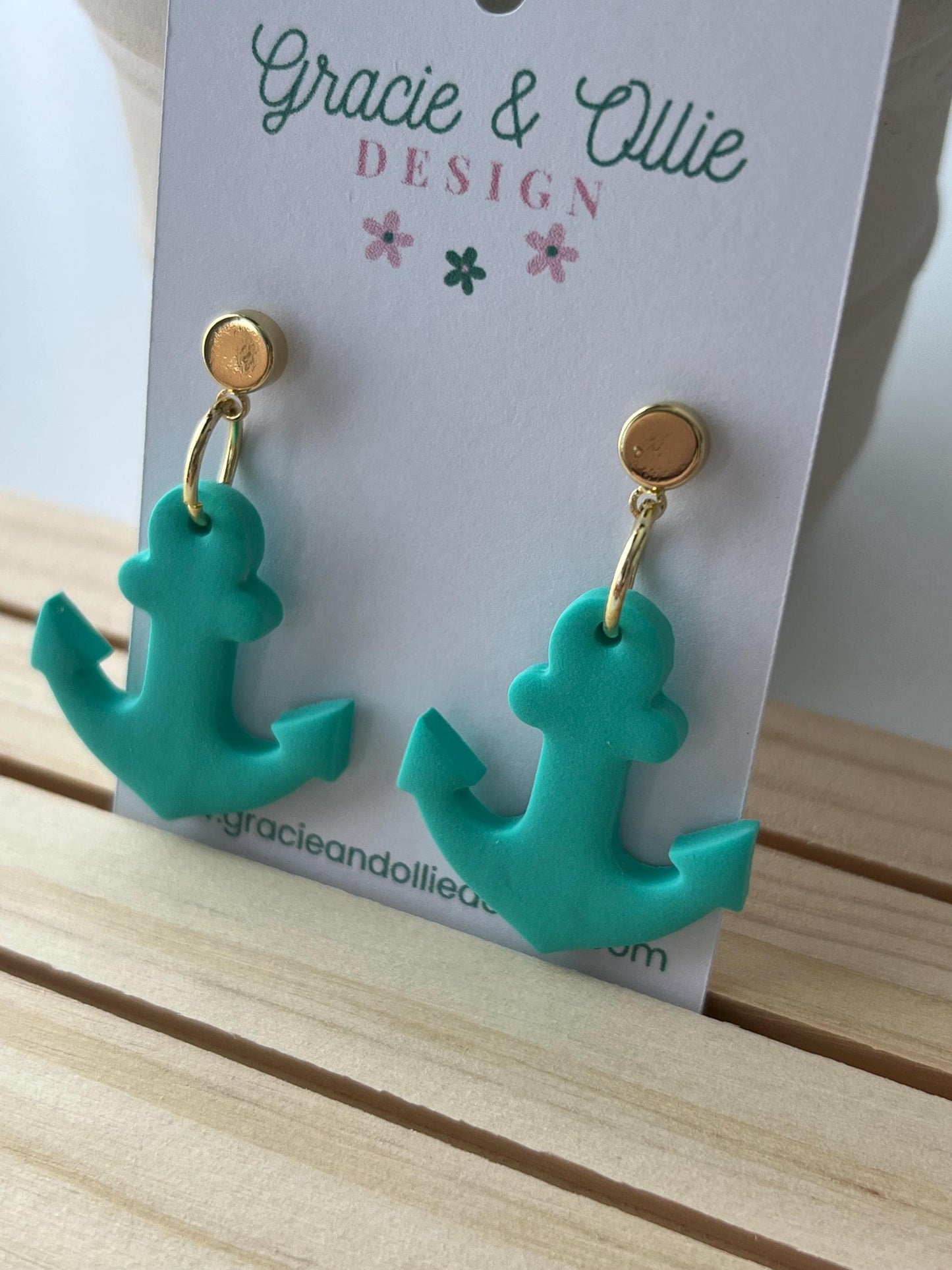 Handmade, Lightweight, Clay Earrings