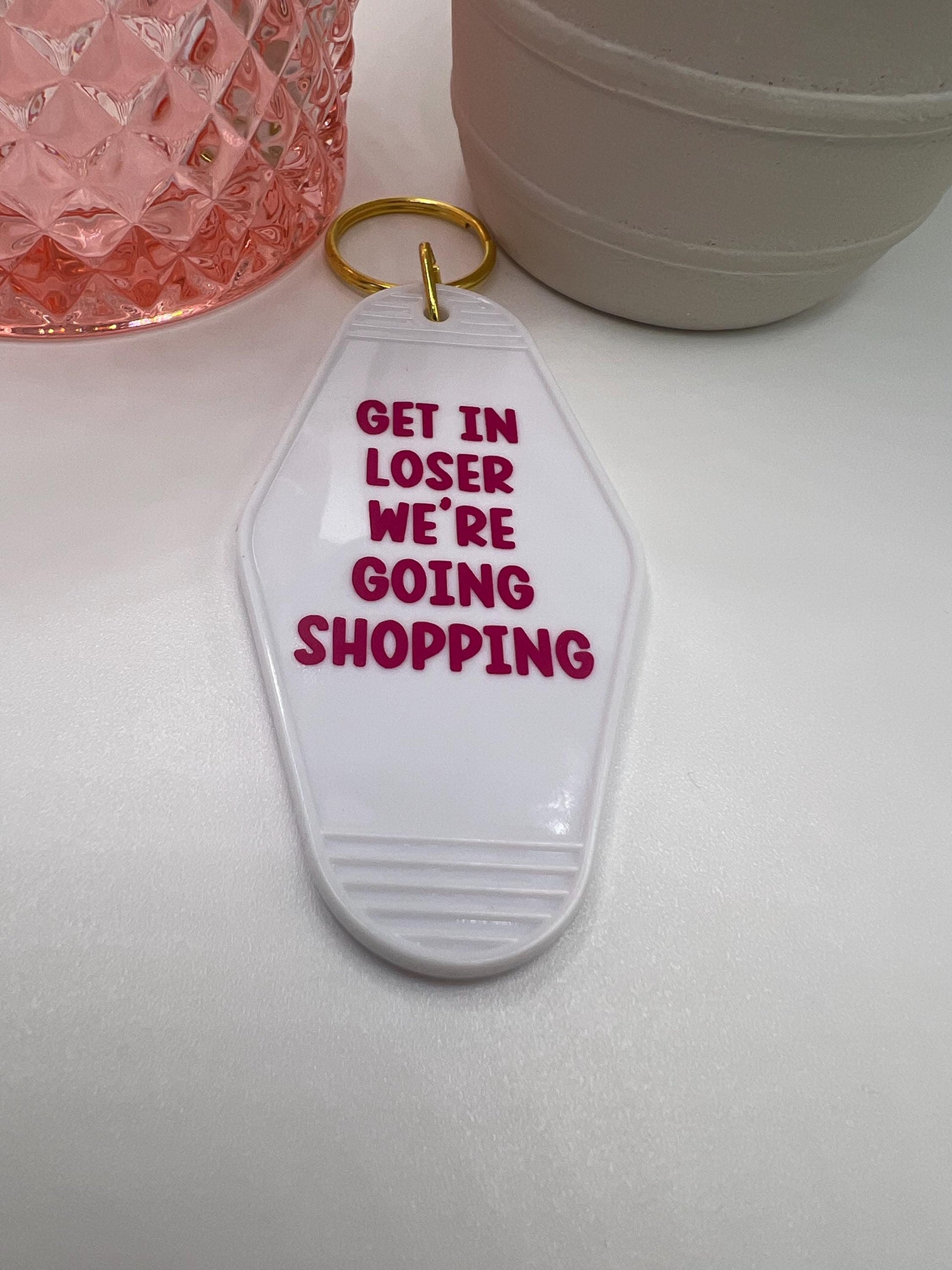 Mean Girls Motel Keychain: Funny Stocking Stuffer Gift