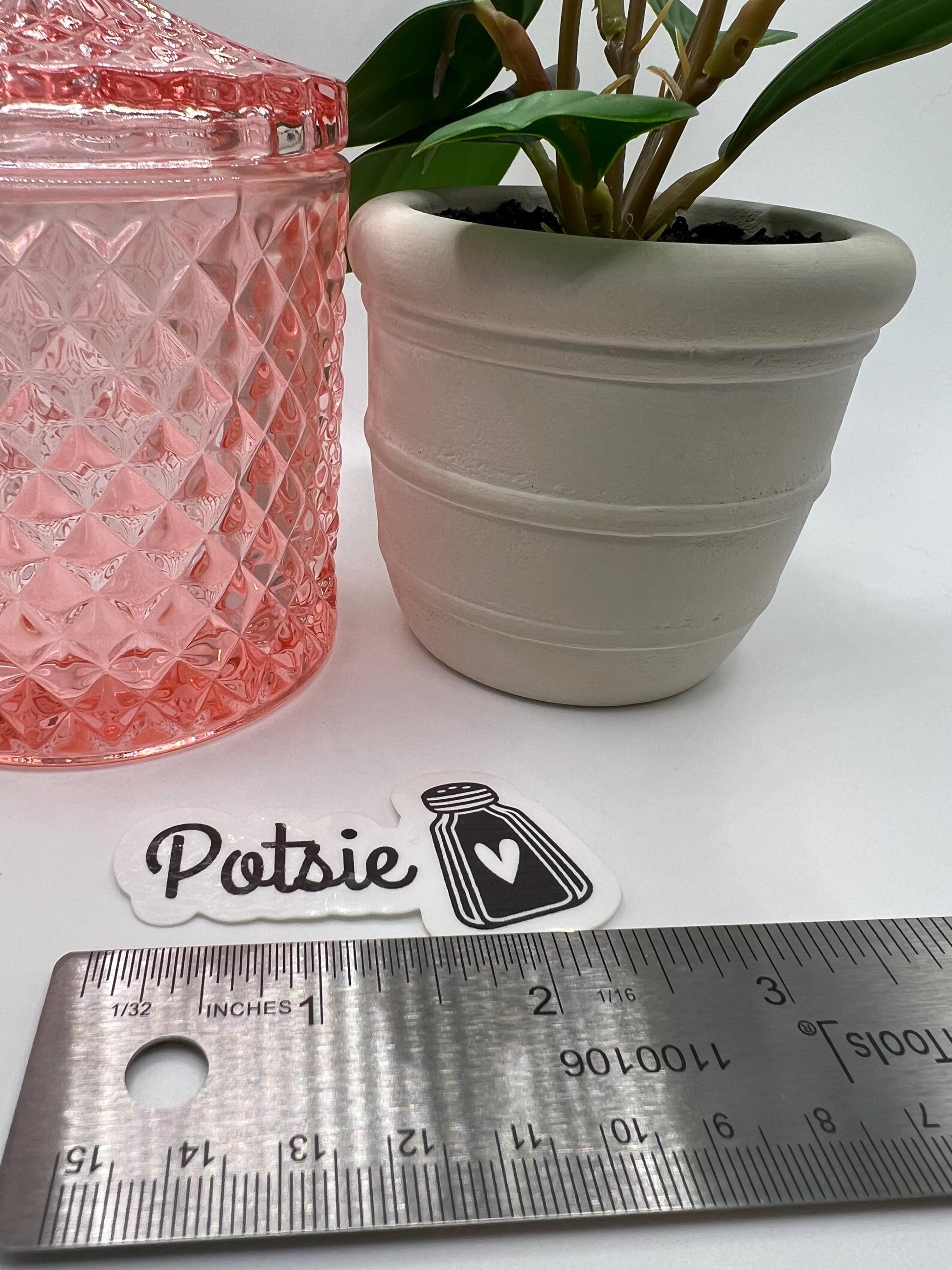 Potsie Sticker - water-resistant, water bottles, laptop, kindle, mug, POTS, dysautonomia, chronic illness