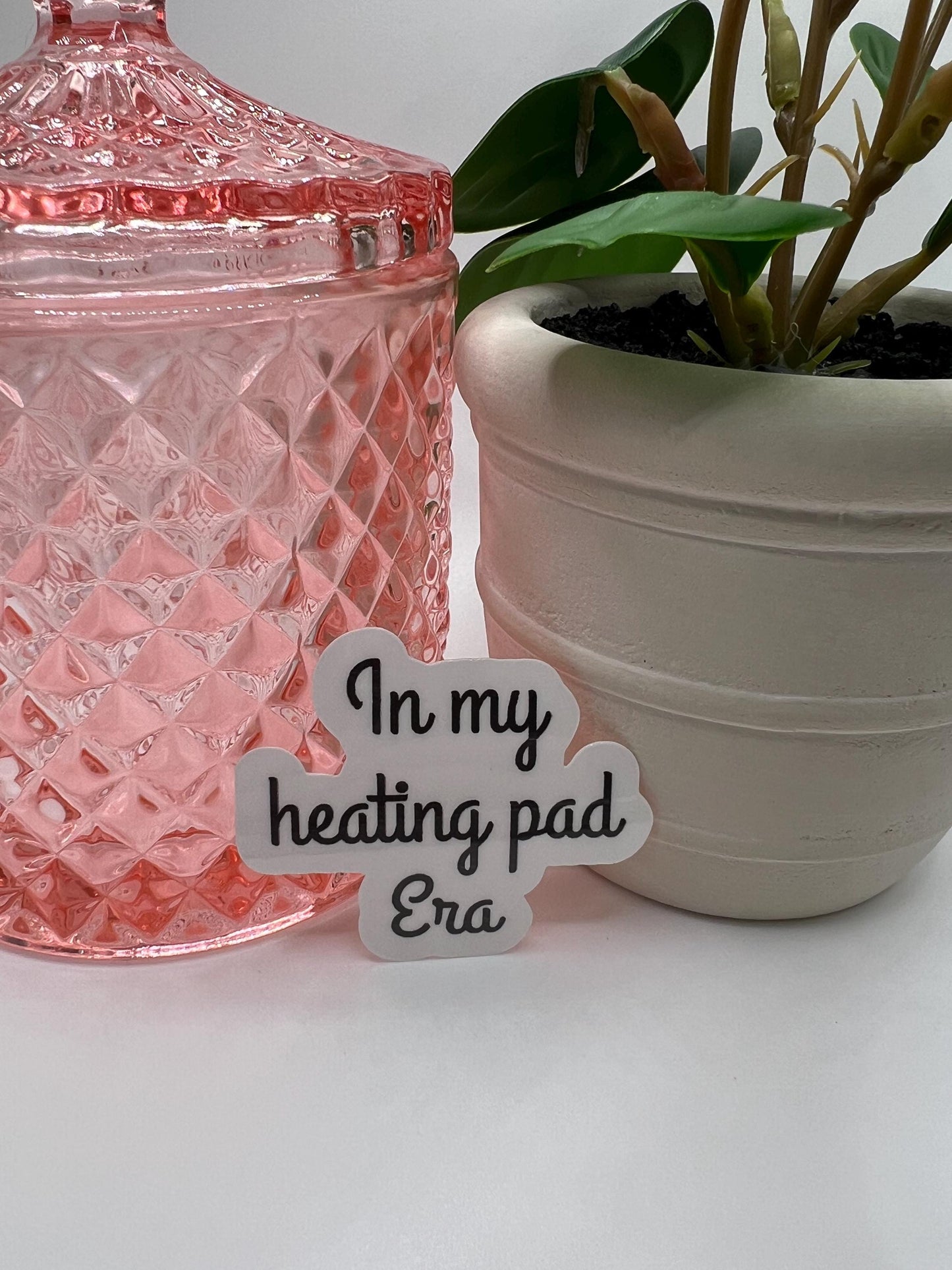 In my heating pad Era - water-resistant, water bottles, laptop, kindle, mug, chronic illness