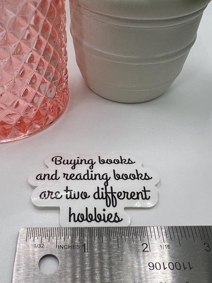 Book Lover Sticker: Waterproof Laptop Decal