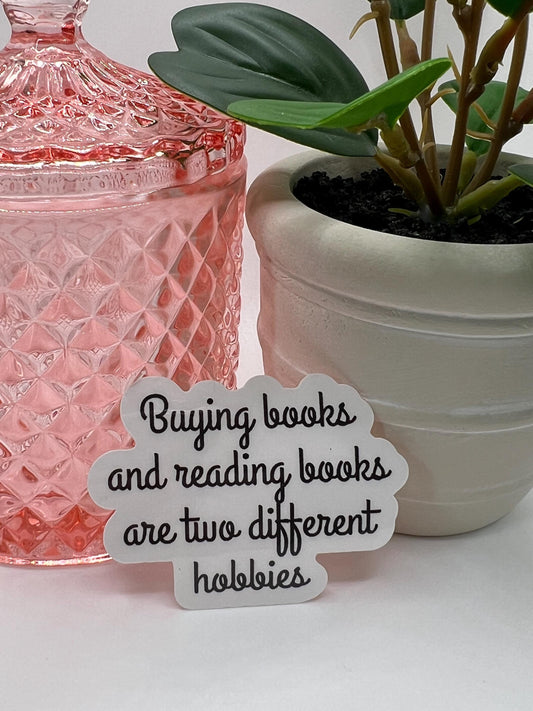 Book Lover Sticker: Waterproof Laptop Decal