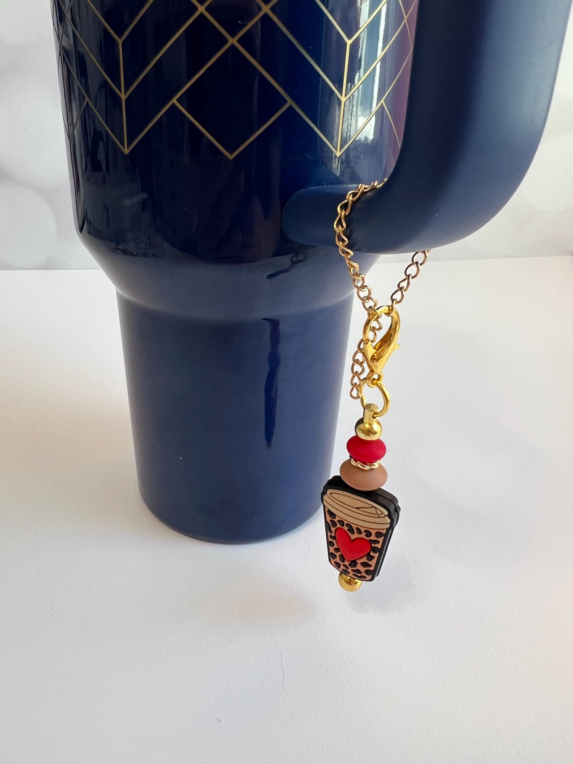 Stanley Tumbler Charm: Coffee Cup Accessory