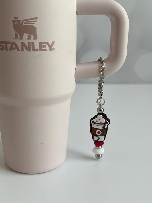 Stanley Tumbler Charm: Coffee Cup Accessory