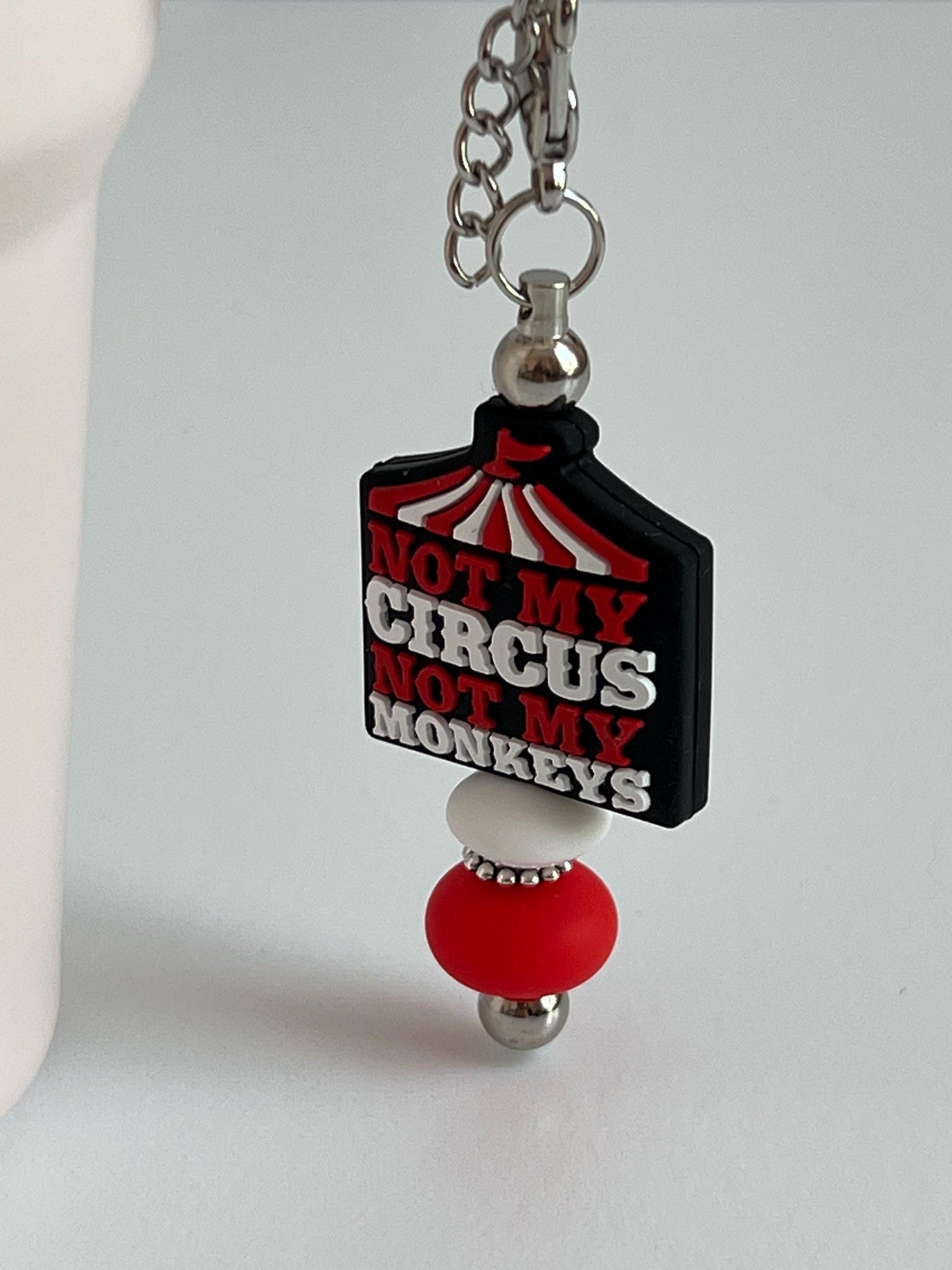 Stanley Tumbler Charm: Circus Monkey Cup Accessory