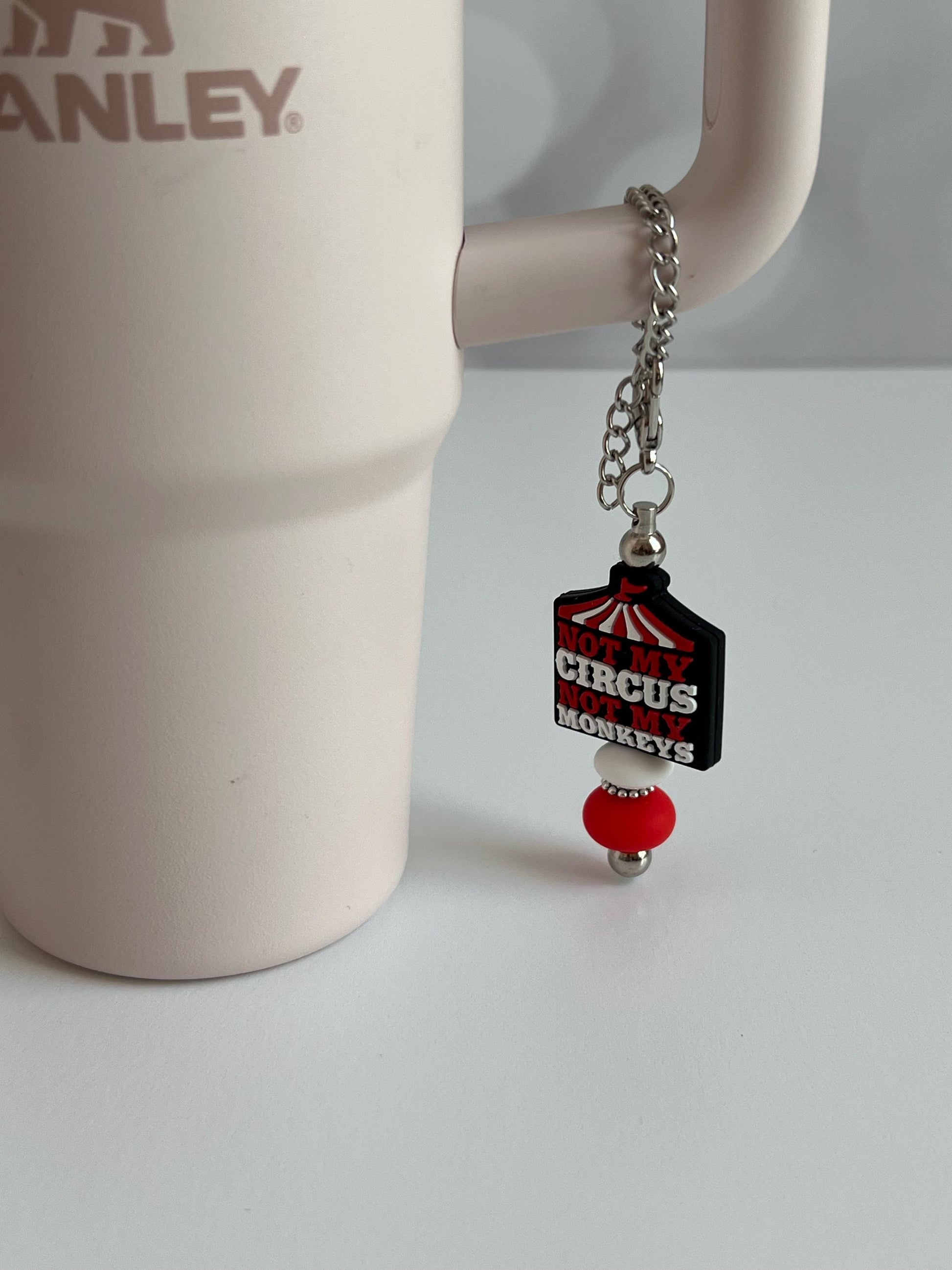 Stanley Tumbler Charm: Circus Monkey Cup Accessory