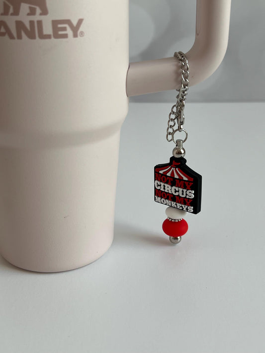 Stanley Tumbler Charm: Circus Monkey Cup Accessory