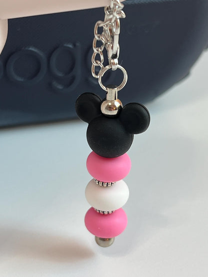 Mickey Mouse Cup Charm: Stanley/Bogg Bag Accessory