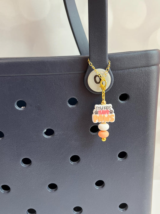 Stanley/Bogg Bag Charm: Dog Mom/Cat Mom Tumbler Accessory