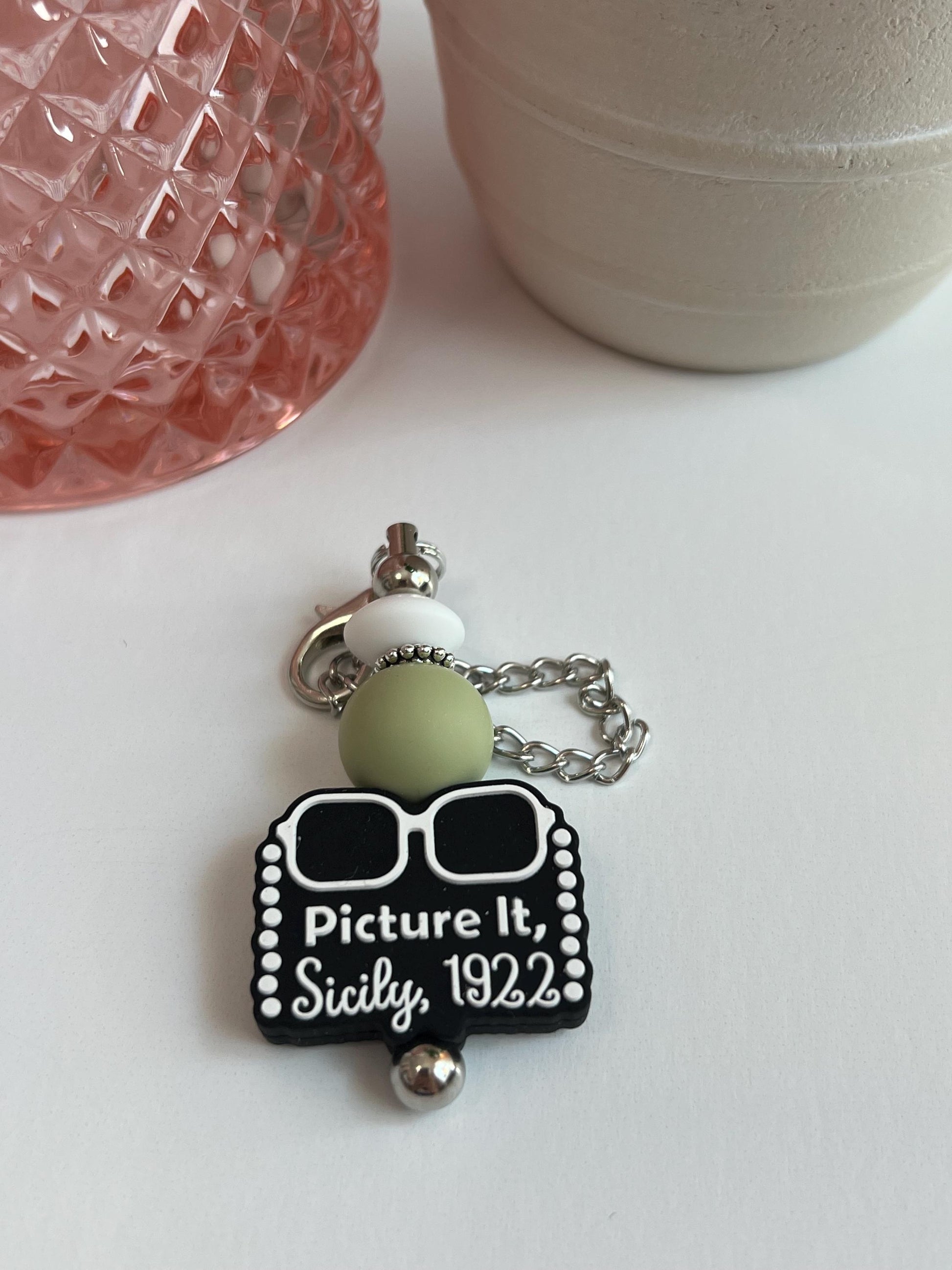 Golden Girls Stanley/Bogg Bag Charm: "Picture It, Stay Golden"