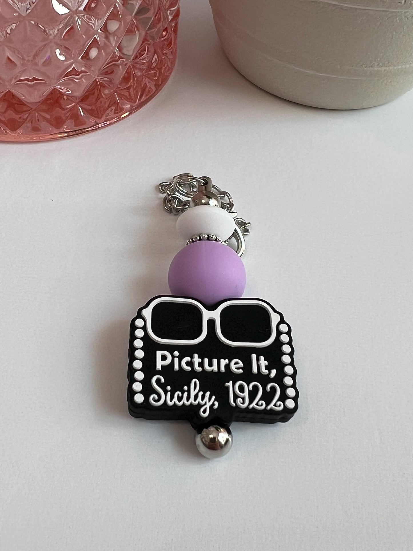 Golden Girls Stanley/Bogg Bag Charm: "Picture It, Stay Golden"