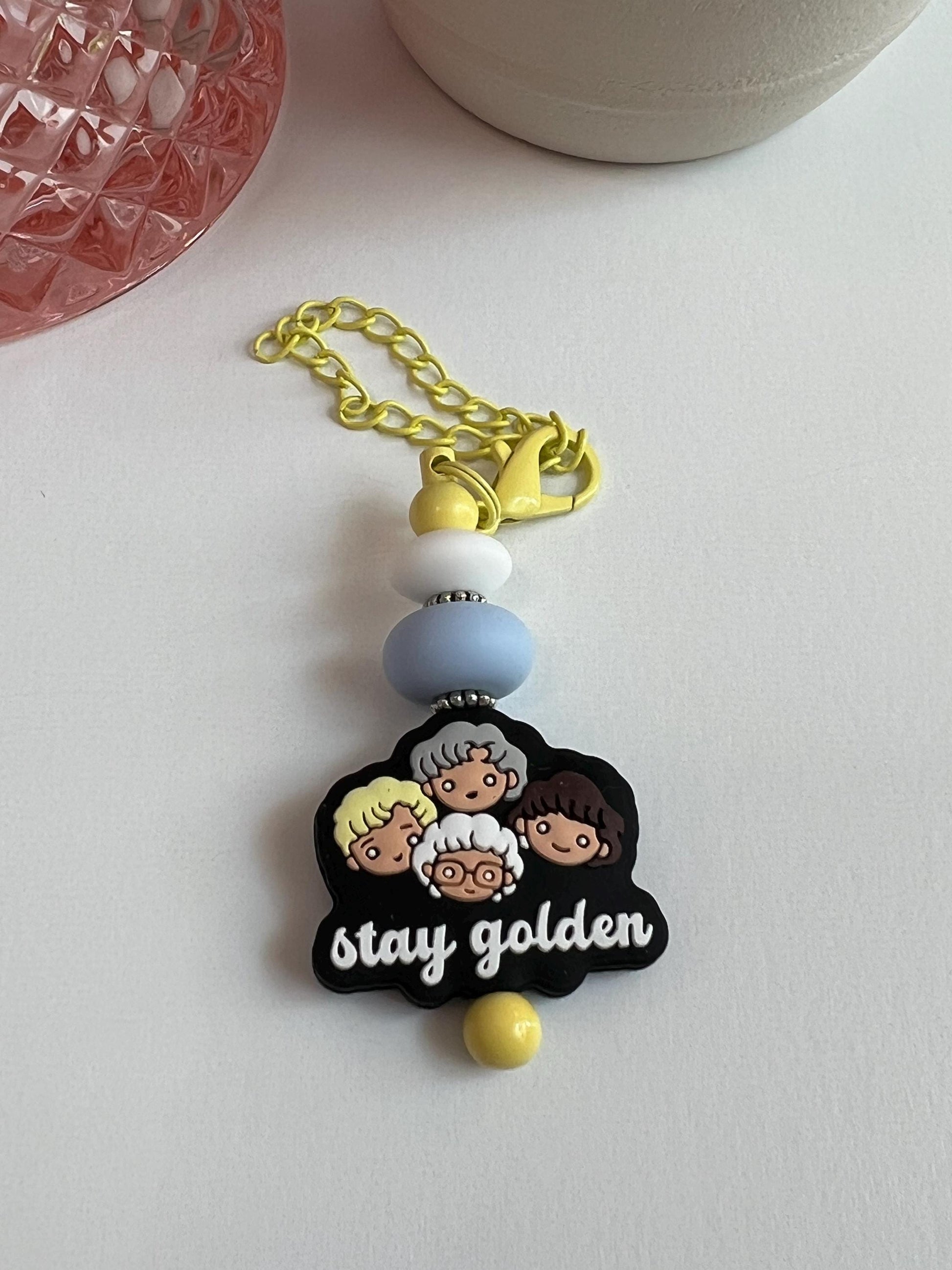 Golden Girls Stanley/Bogg Bag Charm: "Picture It, Stay Golden"