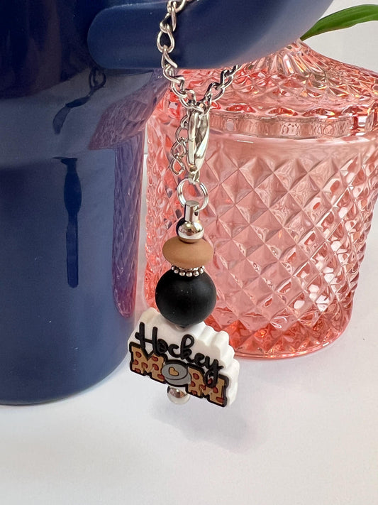 Hockey Mom Cup Charm: Stanley/Bogg Bag Accessory