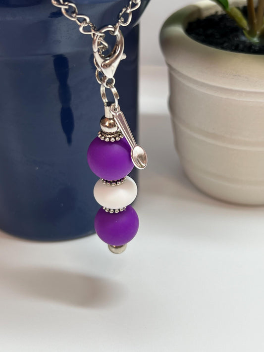 Spoonie/Fibro Tumbler Charm: Stanley/Bogg Bag Accessory