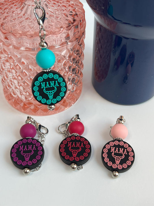 Mama Tumbler Charm: Bag, Backpack, Purse Accessory