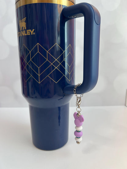 Minnie Mouse Stanley/Bogg Bag Charm: Tumbler/Backpack Accessory