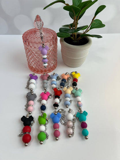 Minnie Mouse Stanley/Bogg Bag Charm: Tumbler/Backpack Accessory