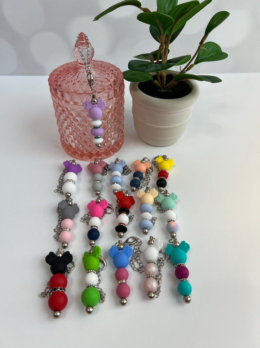 Minnie Mouse Stanley/Bogg Bag Charm: Tumbler/Backpack Accessory