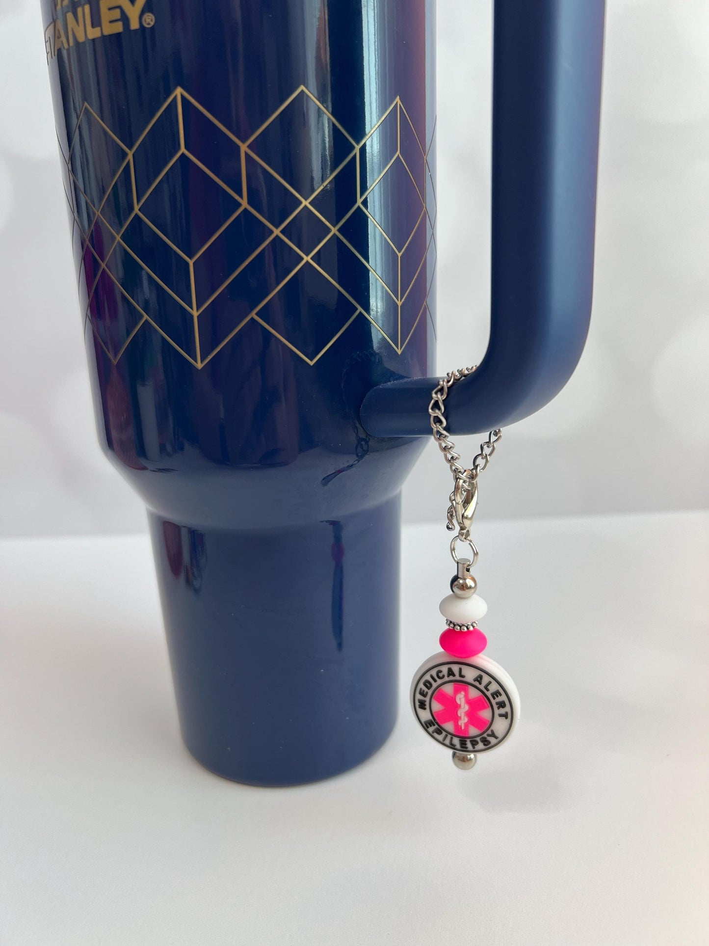 Medical Alert Charm: Stanley Tumbler, Bag, Backpack Accessory