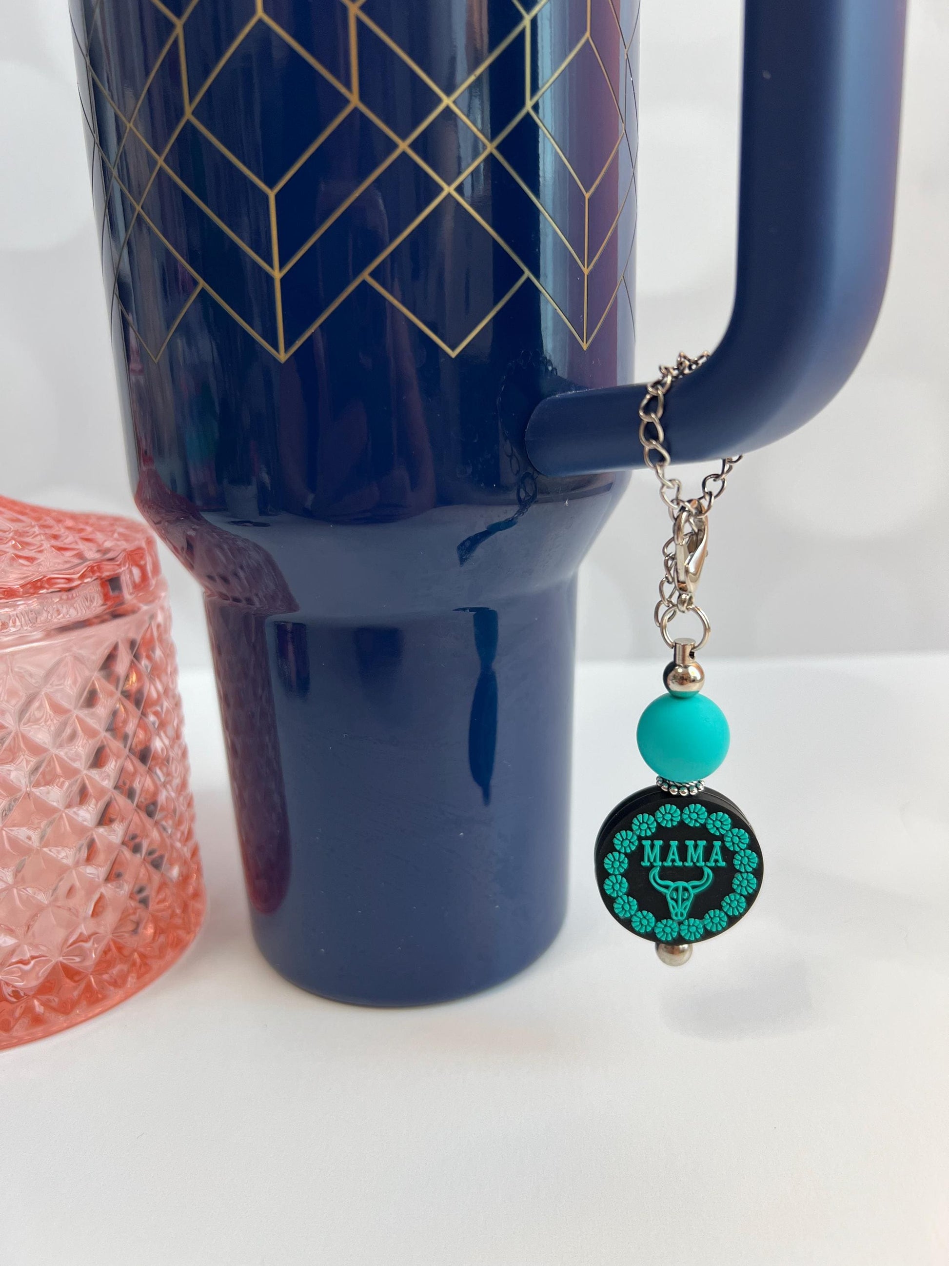 Mama Tumbler Charm: Bag, Backpack, Purse Accessory