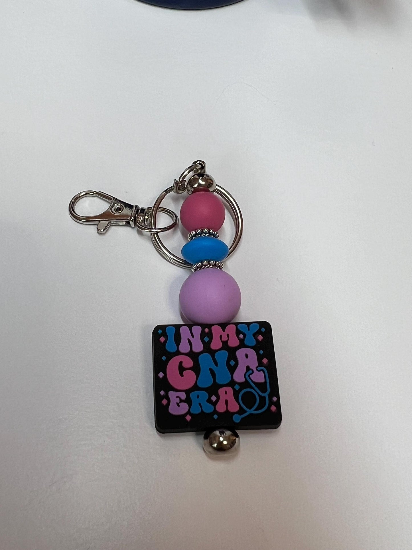 CNA - Badge Reel, Keychain, Tumbler/Bag Charm - Stanley, Bogg, Gift, Medical