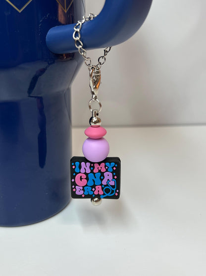 CNA - Badge Reel, Keychain, Tumbler/Bag Charm - Stanley, Bogg, Gift, Medical