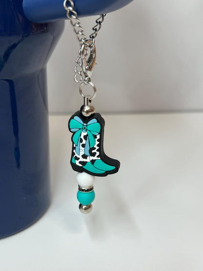Cowgirl/Cowboy Boot Stanley/Bogg | Decoration | Charm | Purse Accessory | Backpack