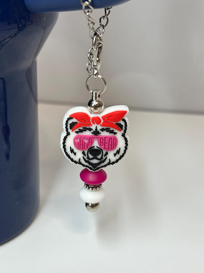 Mama Bear Stanley/Bogg Bag Charm: Tumbler/Purse Accessory