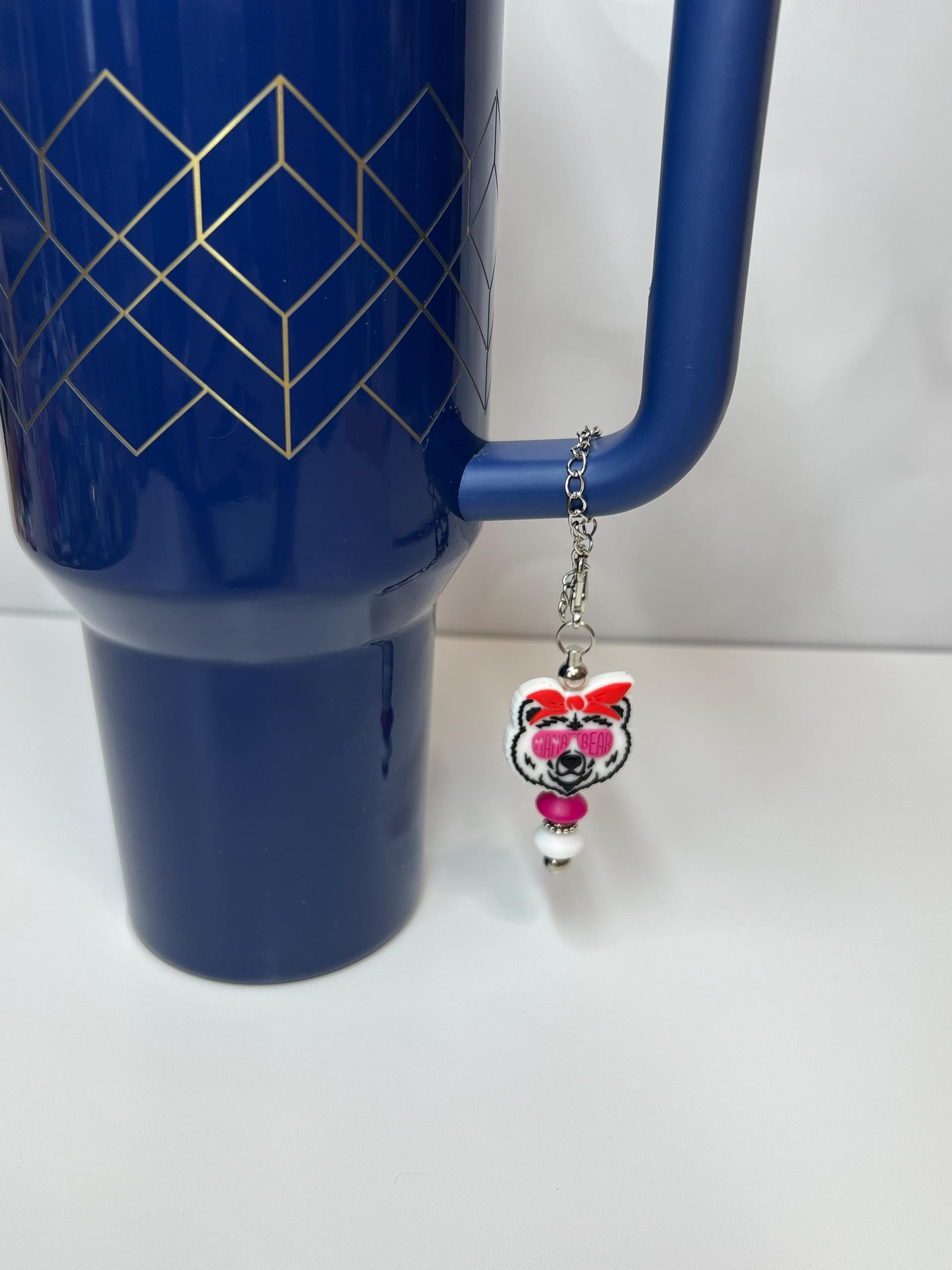 Mama Bear Stanley/Bogg Bag Charm: Tumbler/Purse Accessory