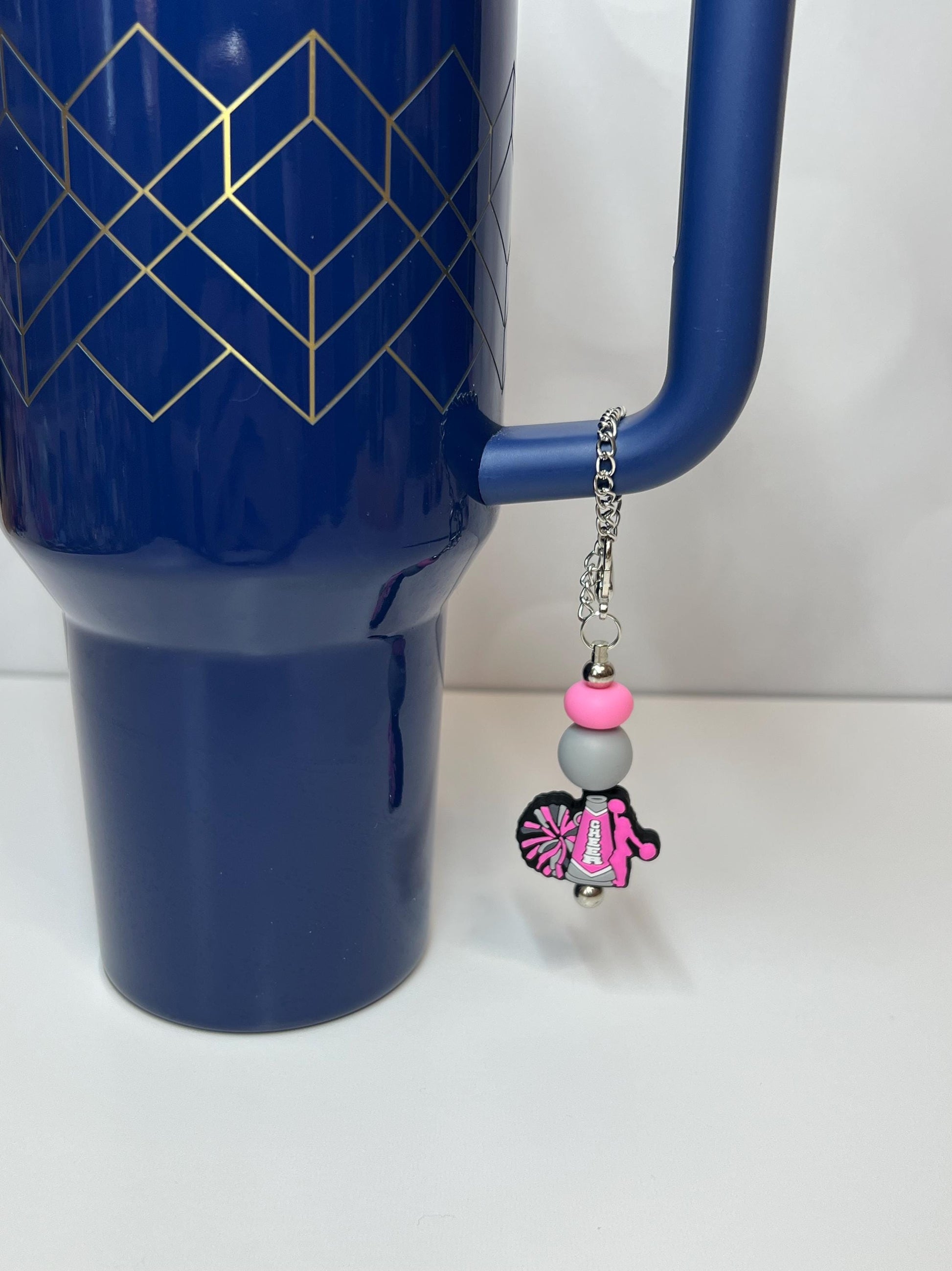 Cheer Stanley/Bogg Bag Charm: Tumbler/Purse Accessory