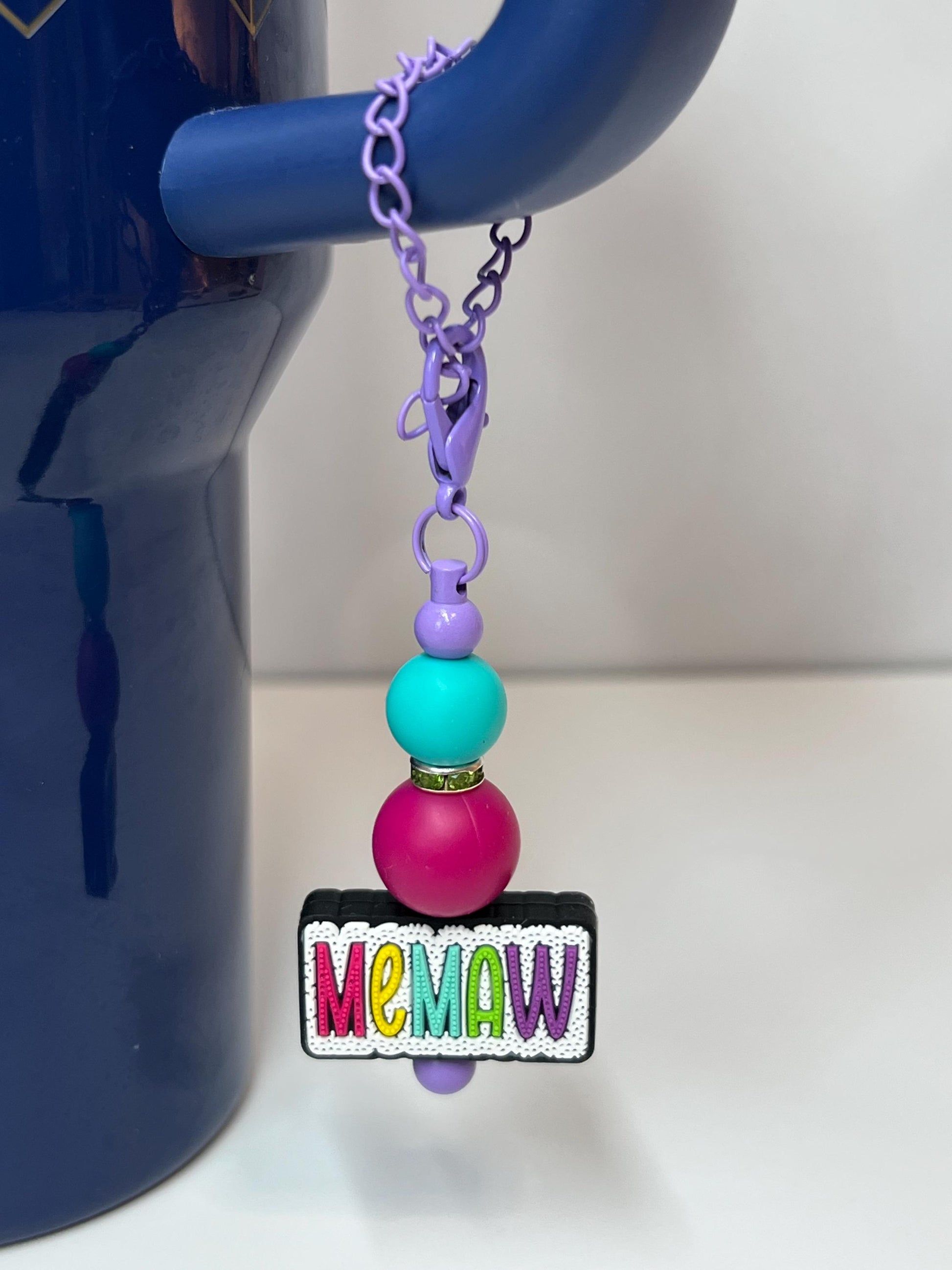 Meemaw Stanley/Bogg Bag Charm: Tumbler/Purse Accessory