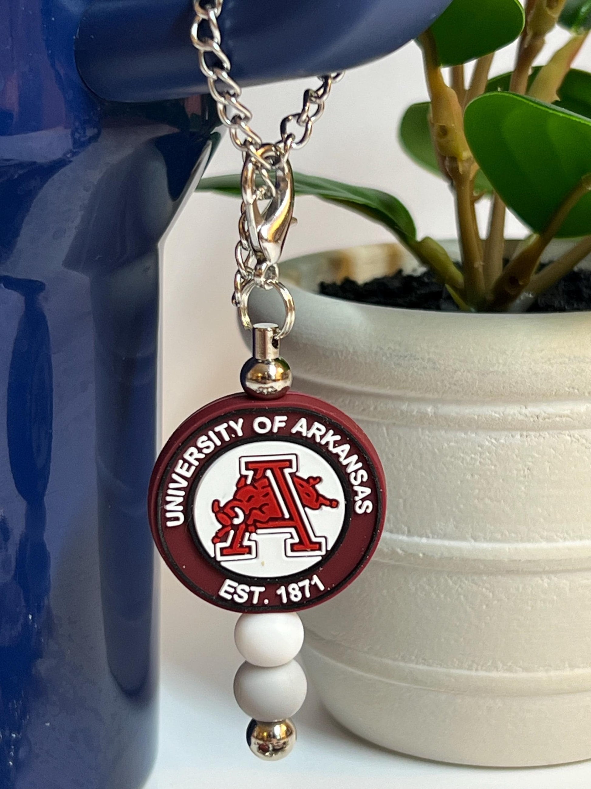 College Tumbler Charm: Stanley/Bogg Bag Accessory