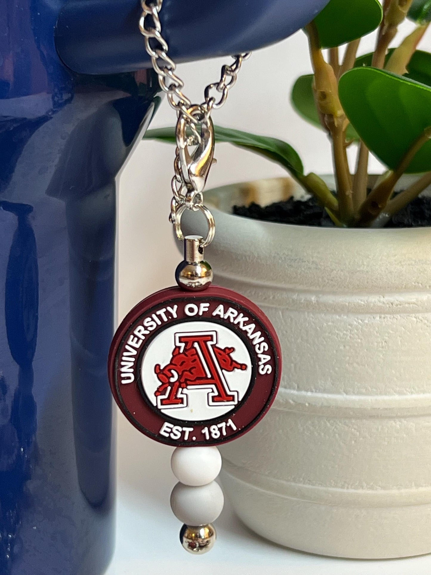 College Tumbler Charm: Stanley/Bogg Bag Accessory