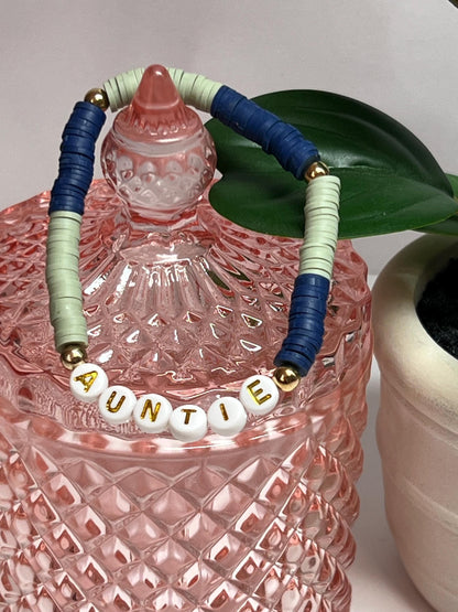 Handmade Expression Beaded Bracelet - Gift for Her, Fur Mama, Auntie, Book Lover