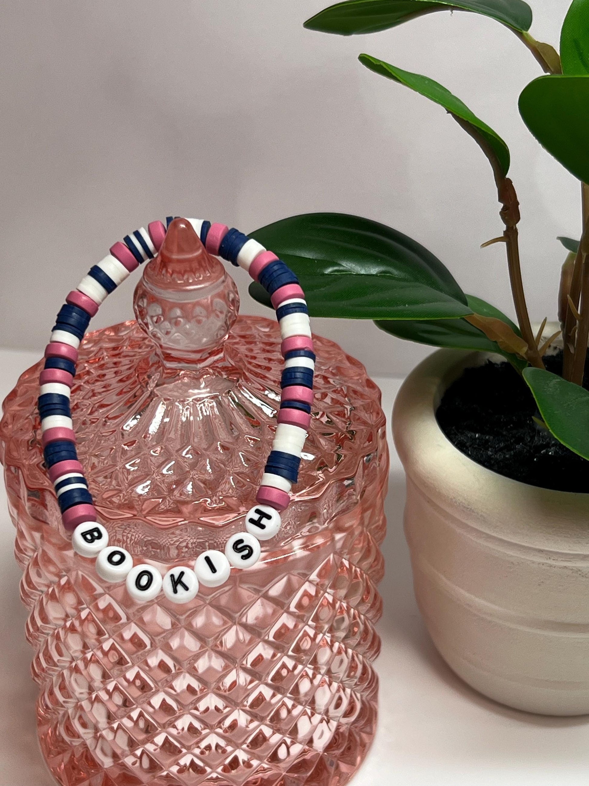 Handmade Expression Beaded Bracelet - Gift for Her, Fur Mama, Auntie, Book Lover