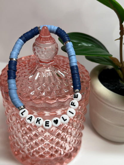 Handmade Expression Beaded Bracelet - Gift for Her, Fur Mama, Auntie, Book Lover