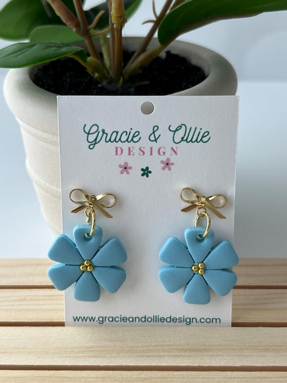 Handmade, Lightweight, Clay Earrings