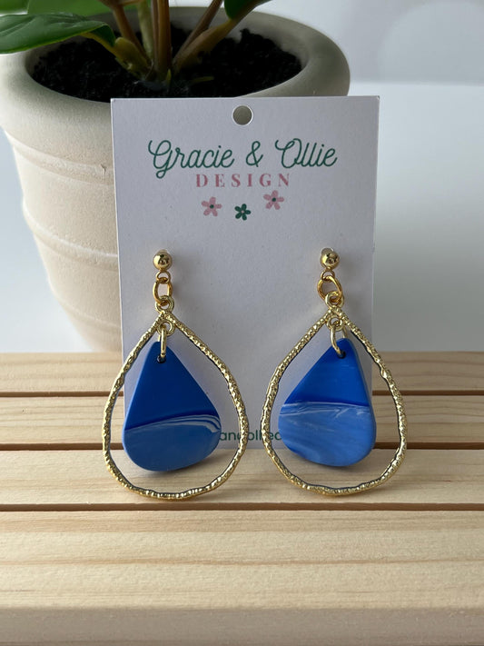 Handmade, Lightweight, Clay Earrings