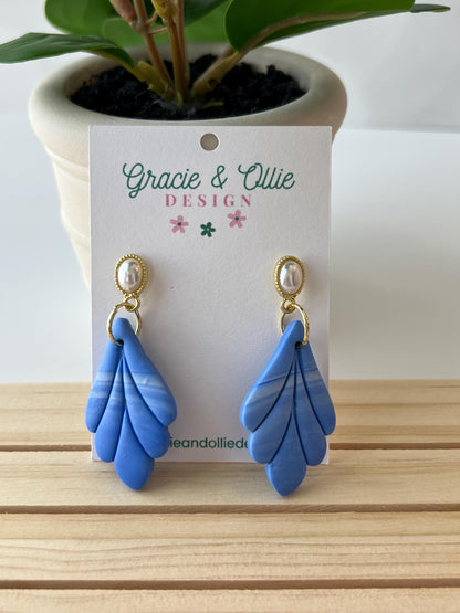Handmade, Lightweight, Clay Earrings