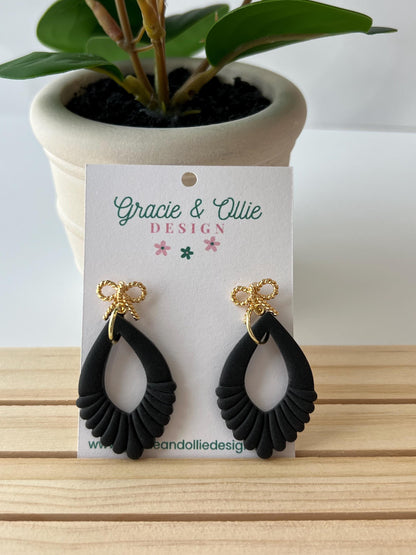 Handmade, Lightweight, Clay Earrings