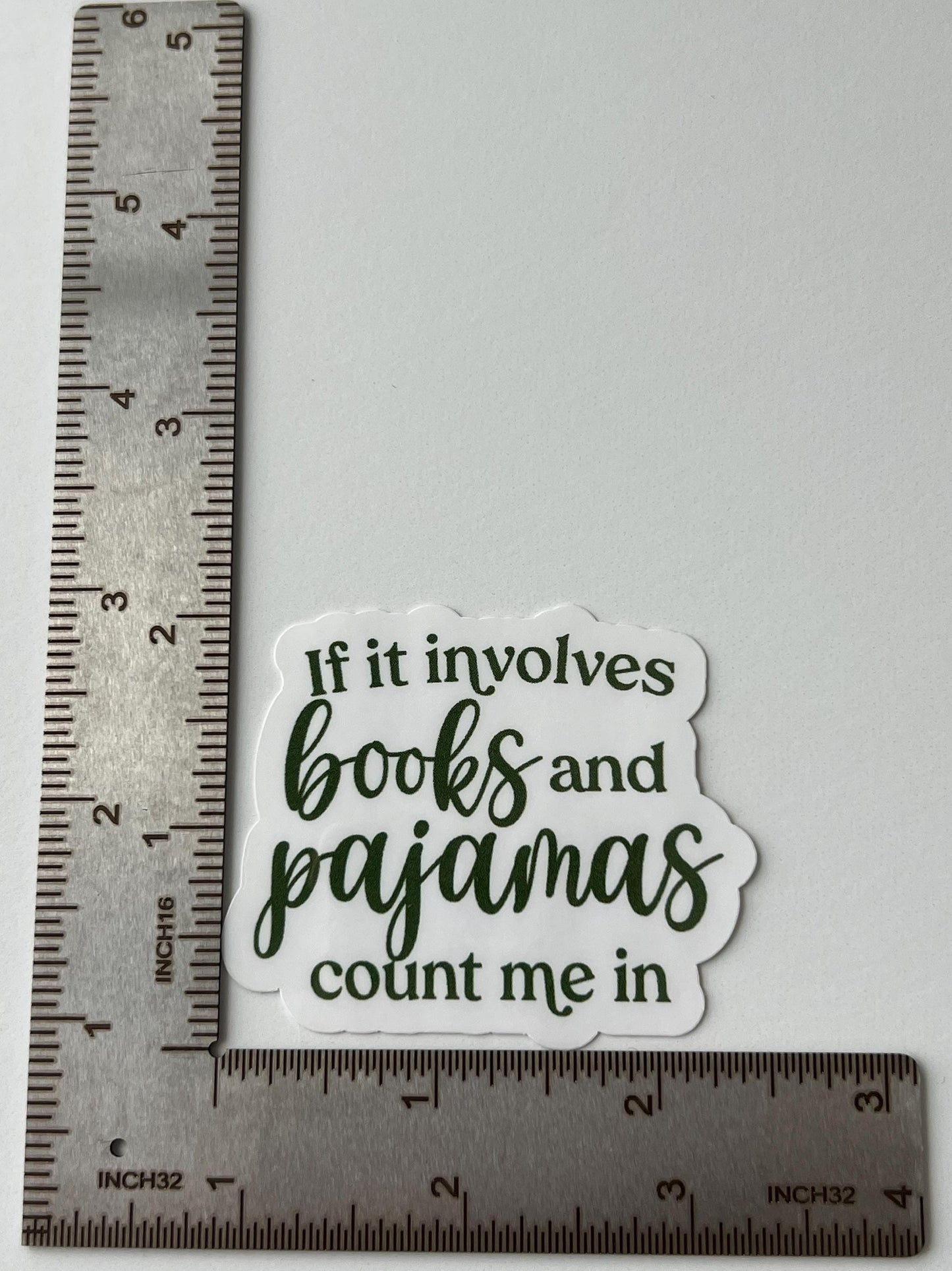 Books and Pajamas - water-resistant, water bottles, laptop, kindle, mug