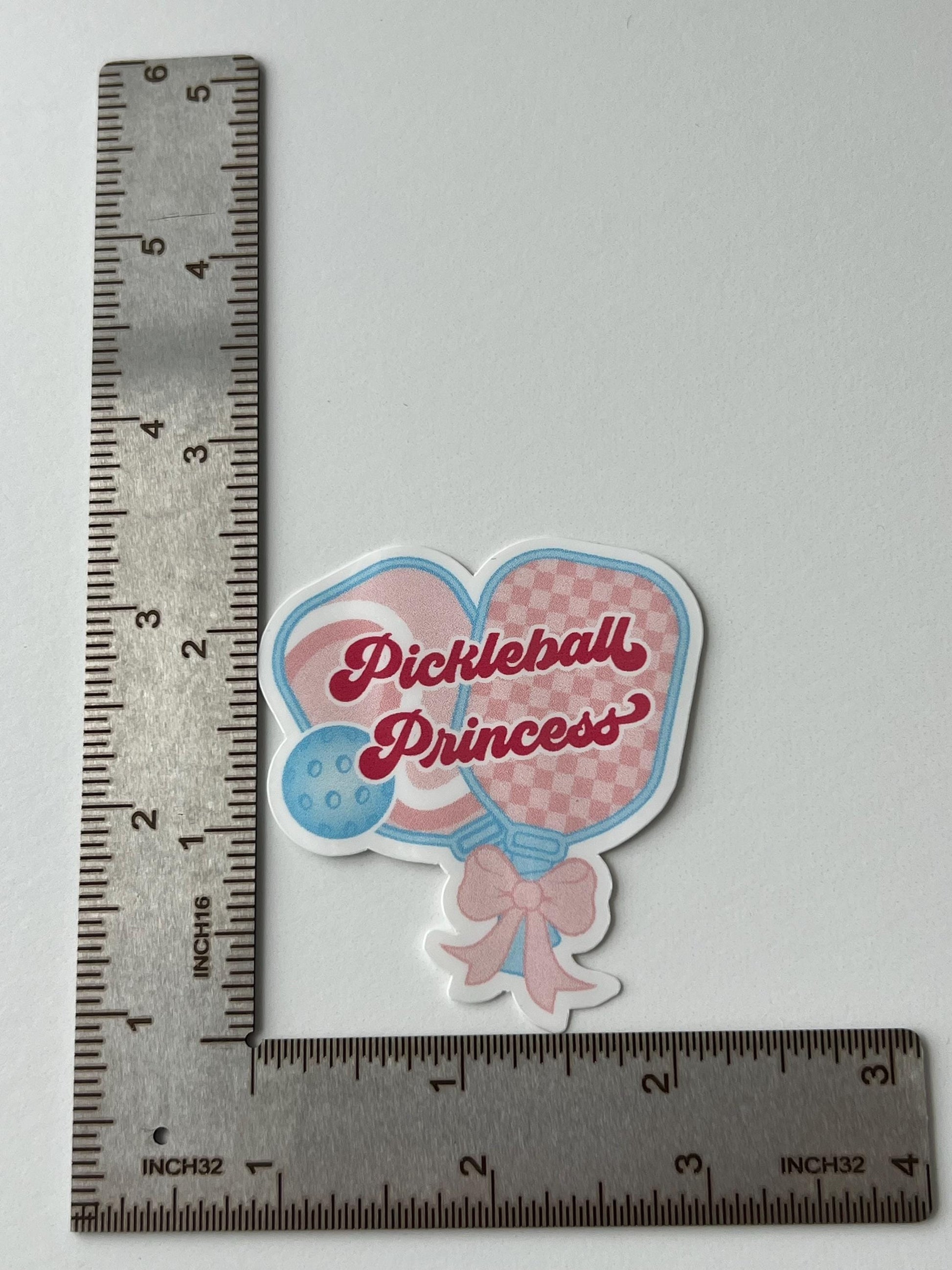 Pickleball Princess - water-resistant, water bottles, laptop, kindle, mug